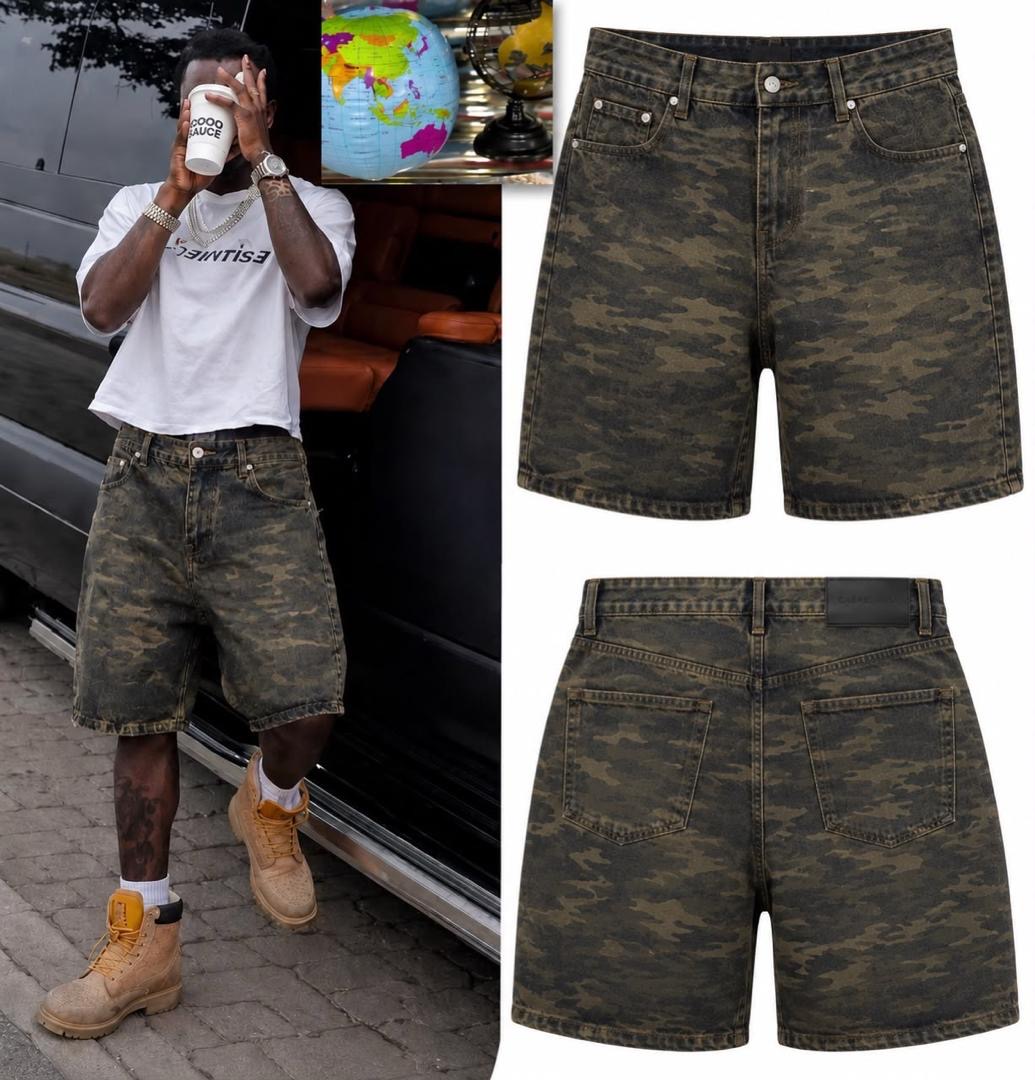 ARMY CAMO SHORT